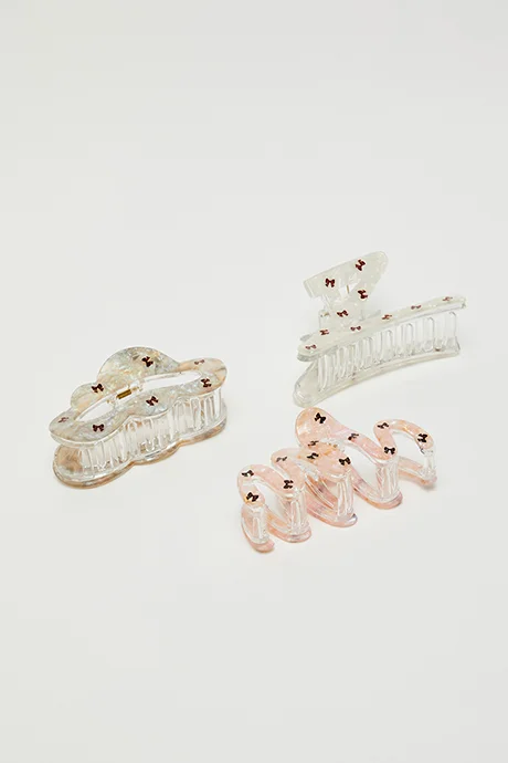 أر أند بي 3 Pack Claw Clips