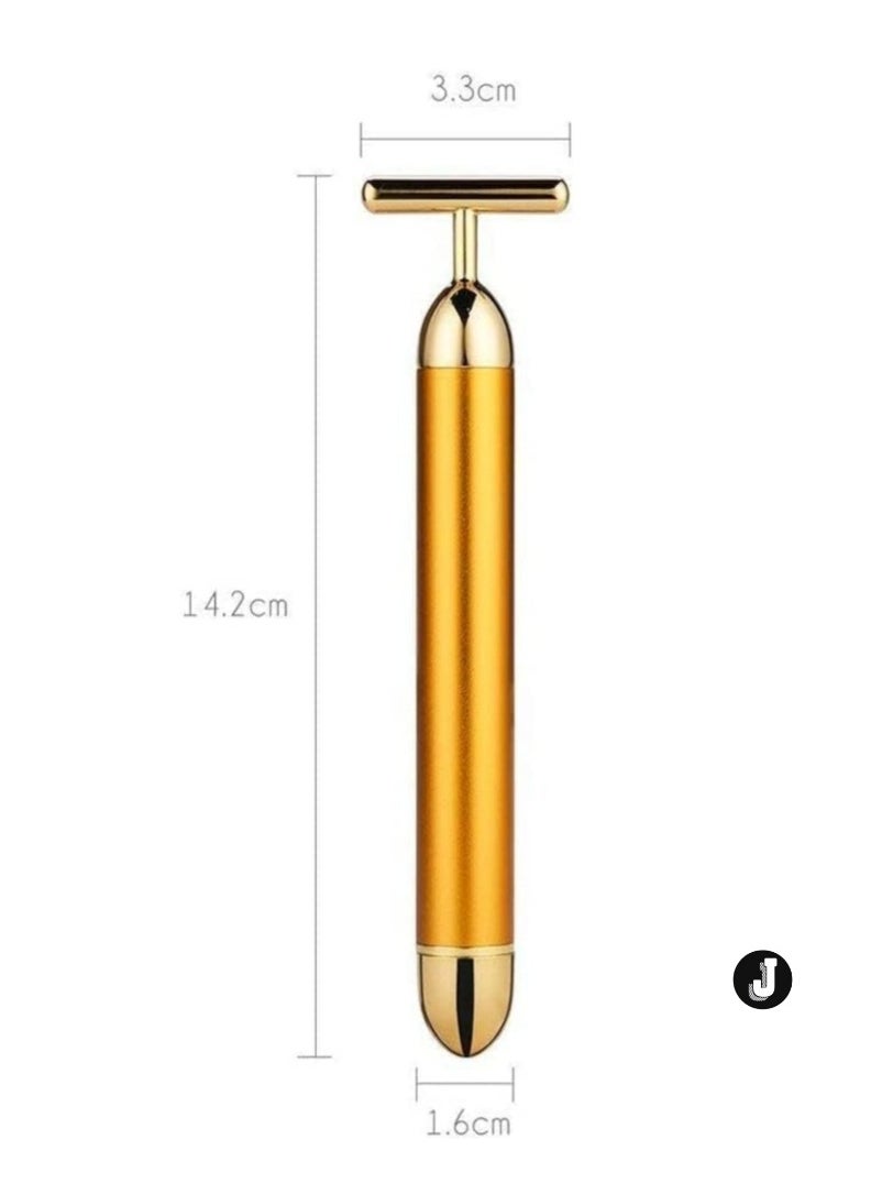 JAJEEK "New 24K Gold All-in-One Facial & Body Massager – Ultimate Anti-Aging Skincare Tool"  - Image 1