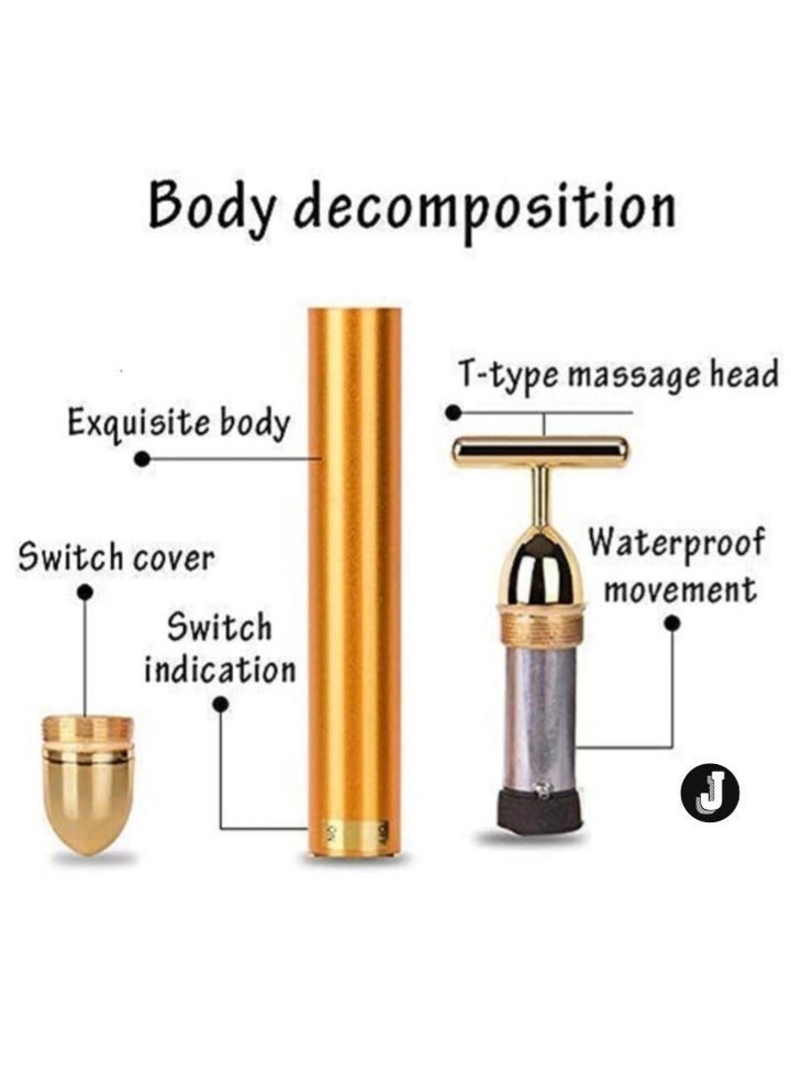 JAJEEK "New 24K Gold All-in-One Facial & Body Massager – Ultimate Anti-Aging Skincare Tool"  - Image 4