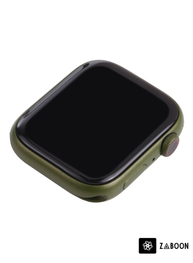 Zaboon ساعة آبل سيريس 7 45 مم شاشة سوداء نموذج مزيف غير عامل عرض دمية، حزام ساعة للتصوير، بدون حزام ساعة - Image 2