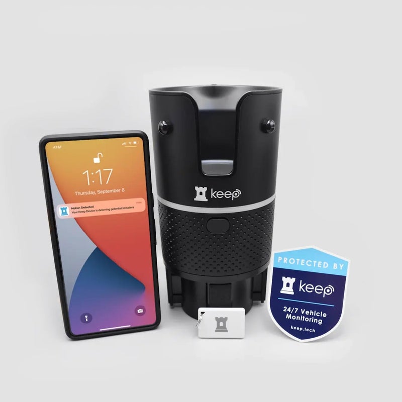 نظام إنذار السيارة 4GLTE مانع السرقة مع تثبيت GPS وكشف الحركة PIRRadar وصور وفيديو بدقة 1080p وصوت 120dB وأضواء LED ساطعة مت闪ة