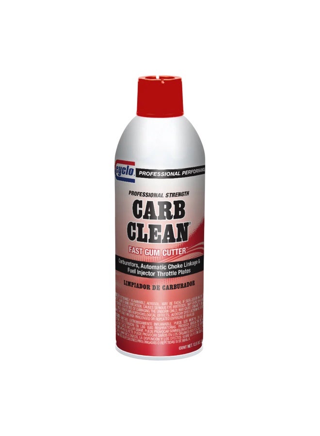 CYCLO Carb Clean Fast Gum Cutter 354g – Carburetor Cleaner Spray Fuel Injector Throttle Body Cleaner Carbon Deposit Remover Automotive Engine Cleaner - Image 1