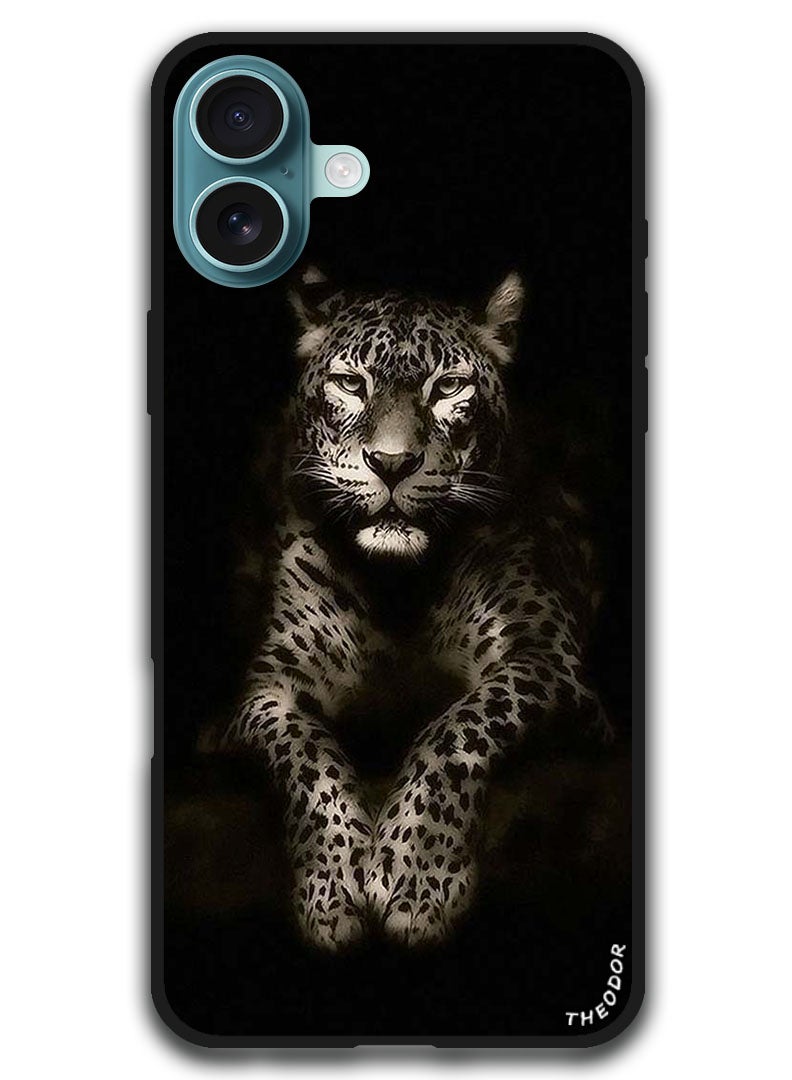 Theodor Protective Case Anti Scratch Shock Proof Bumper Cover For iPhone 16 Plus (6.7)-inch Leopard - Image 1