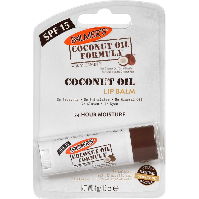 Palmers Coconut Oil Formula Lip Balm with SPF 15 015 Ounce