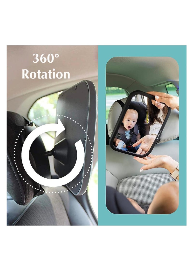 Bumble & Bird - Back Seat Car Mirror - Black - Image 5