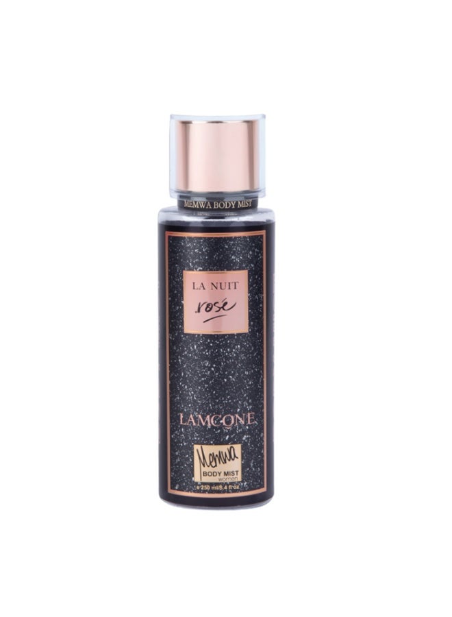 Memwa la nuit rose body mist 250 ml