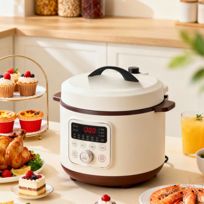 🍳 مقابض غطاء مقاومة للحرارة لإكسسوارات المقلاة الكهربائية للاستخدام في المطبخ - Image 4