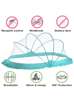 SUNBEET SUNBEET Foldable Baby Mosquito Net Bottomless Net for Infants for Safe Easy Use Ensures Your Babys Safe Sleep 135 x 65 x 65cms for Babies Toddlers  - Image 5