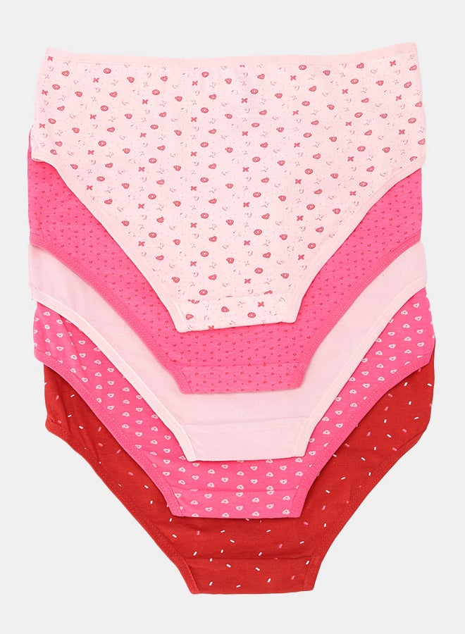 Carina Pack of 5 Colored Brief Panties - Image 2
