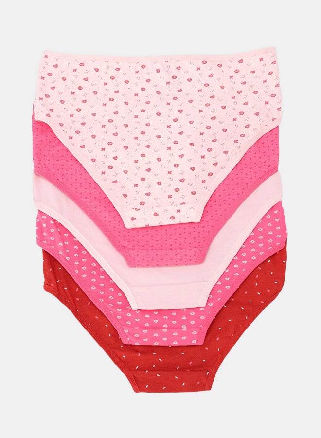 Carina Pack of 5 Colored Brief Panties - Image 2