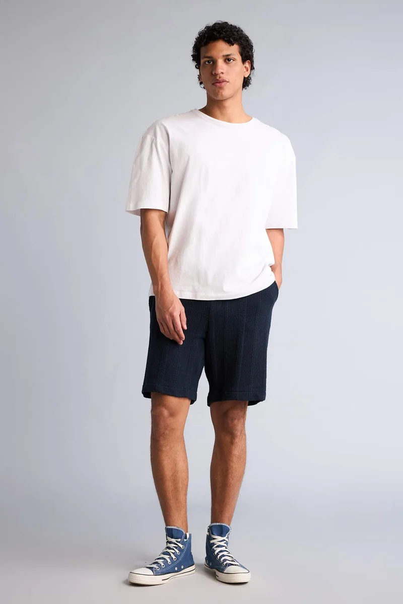 ديفاكتو Regular Fit Bermuda Shorts