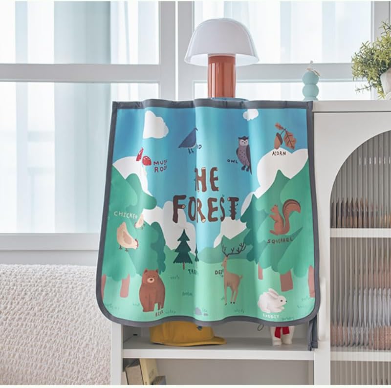 bebedeco Magnet Car Sun Shade Curtain for Side Window for Baby Kids Children - Sunshade Protector Sun Blocker Blind (The Forest Season2) - Image 5