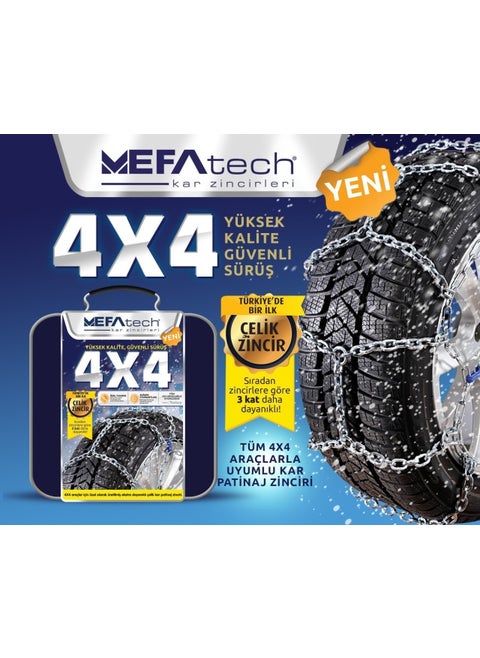 4X4 Snow Chain Extra 1600 No for Jeeps and Minibuses