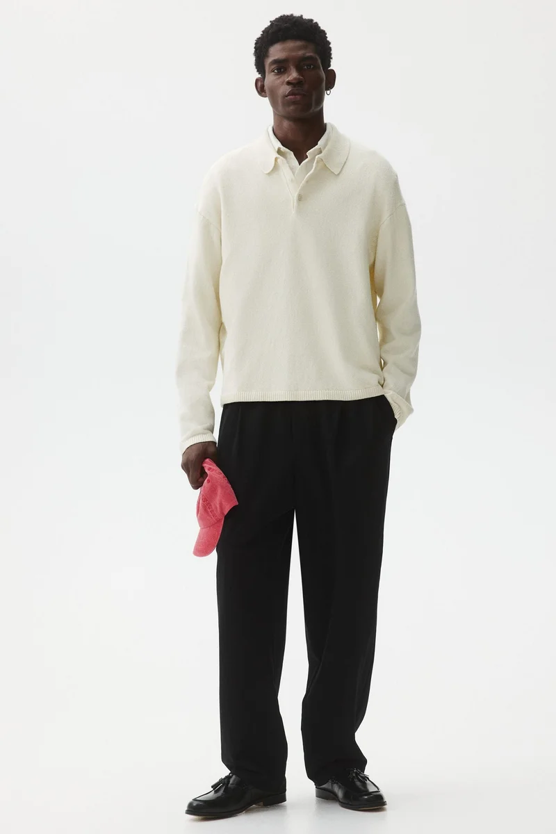 اتش اند ام بنطلون بقصّة مريحة