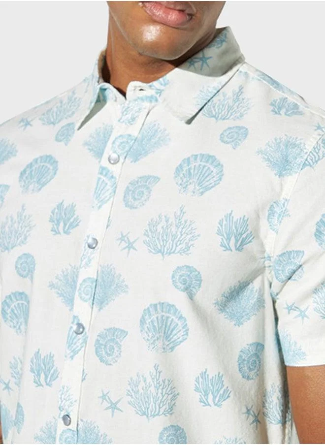 Lee Cooper Checked Regular Fit Shirt