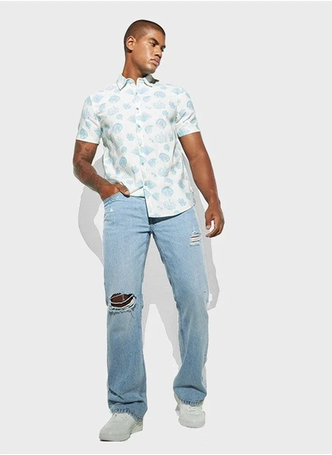 Lee Cooper Checked Regular Fit Shirt