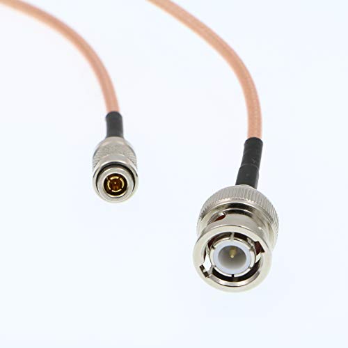 Uonecn HD SDI Coaxial Video Cable RG179 BNC to Mini BNC DIN 1.0/2.3 75ohm RF Cable for Blackmagic HyperDeck Shuttle 1 Meter - Image 5