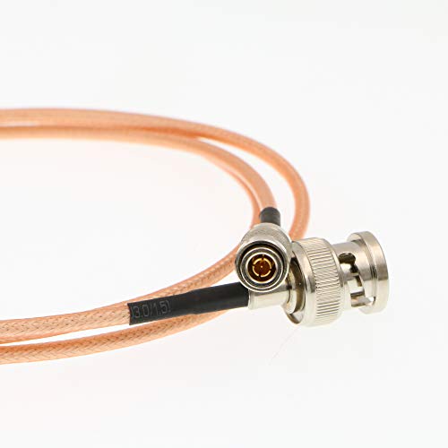 Uonecn HD SDI Coaxial Video Cable RG179 BNC to Mini BNC DIN 1.0/2.3 75ohm RF Cable for Blackmagic HyperDeck Shuttle 1 Meter - Image 4