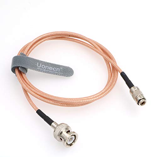 Uonecn HD SDI Coaxial Video Cable RG179 BNC to Mini BNC DIN 1.0/2.3 75ohm RF Cable for Blackmagic HyperDeck Shuttle 1 Meter - Image 2