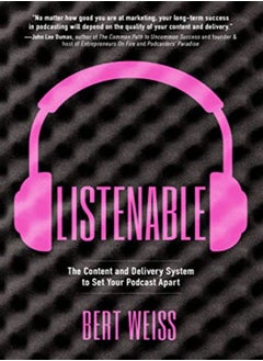 Listenable The Content And Delivery System To Set Your Podcast Apart by Weiss, Bert Paperback 