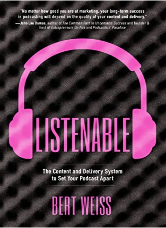 null - Listenable The Content And Delivery System To Set Your Podcast Apart by Weiss, Bert Paperback - Image 1