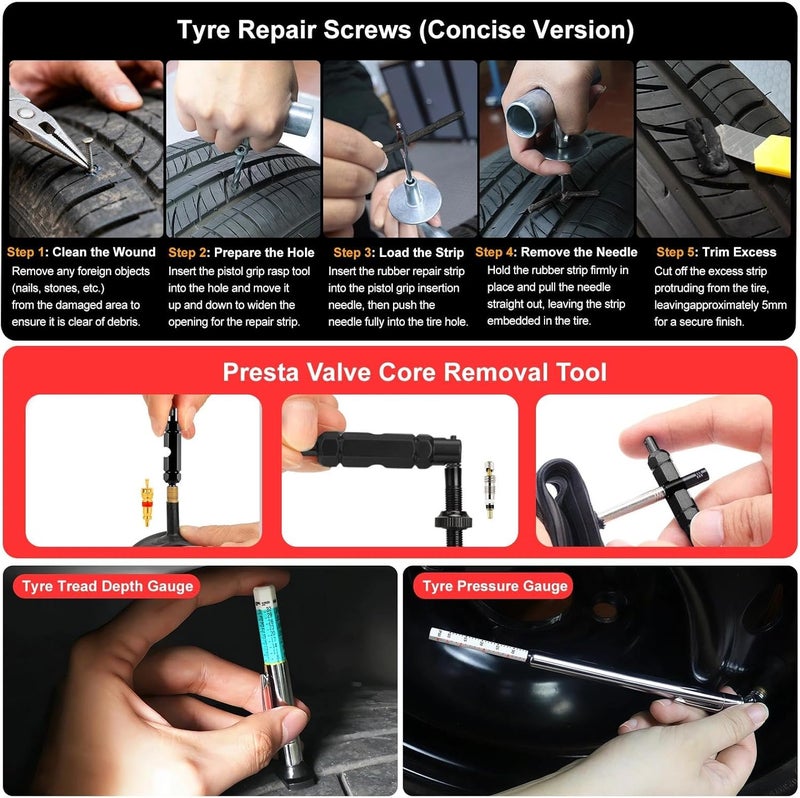 ATsafepro 1/2'' 20-230NM Torque Wrench Set with Accessories - Image 4