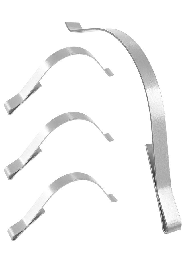 LifCratms 30 Pcs Flat Window Tension Springs, Stainless Steel Window Screen Clips, Securely Fasten The Screen in The Aluminum Channel, (1/4" Wide * 2.6" Long) - Image 1