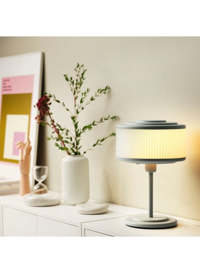 IKEA (IKEA) مصباح طاولة، رمادي مخضر، 37 سم - Image 3