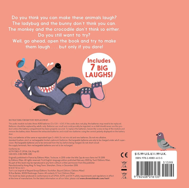Make Us Laugh!: A Laugh-Out-Loud Sound Book by Stéphanie Babin March 10, 2020 - Image 2