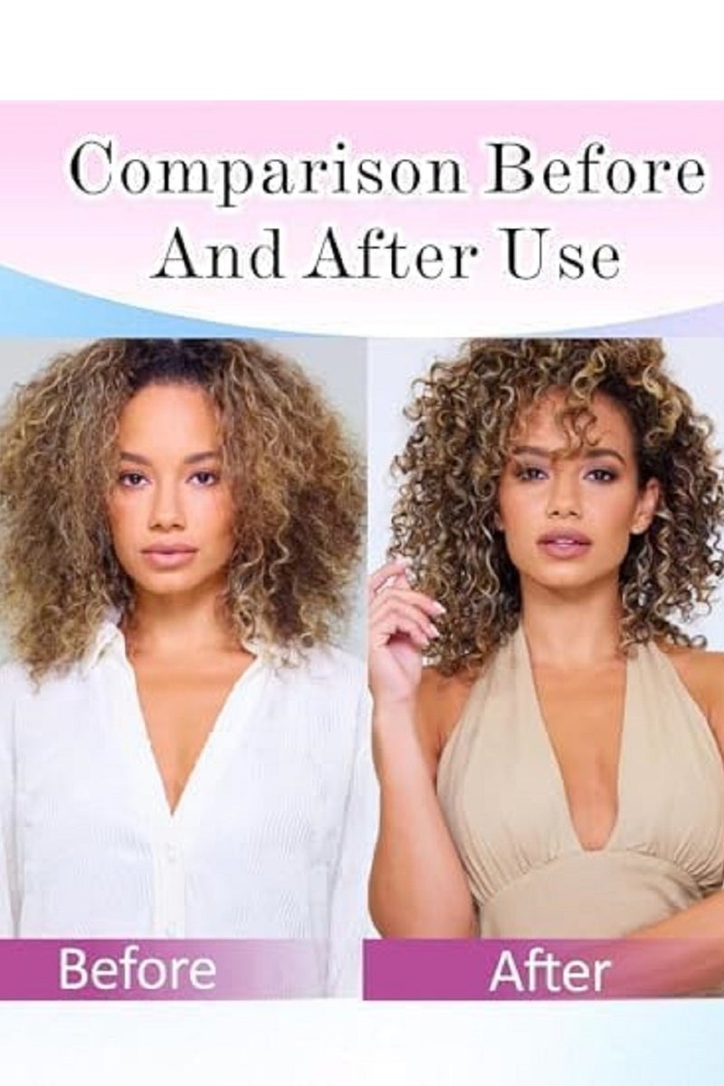 جولي فرشاة فك تشابك الشعر المجعد - لون بيج - Image 3