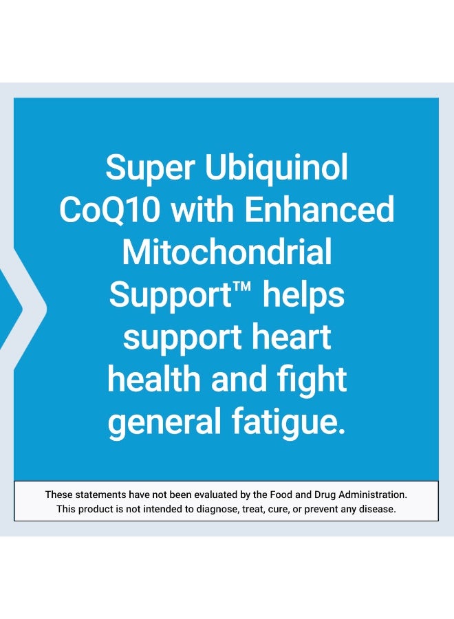 لايف إكستنشن يوبيكوينول CoQ10 بتركيز 100 مجم – مكمل كوإنزيم كيو10 عالي الامتصاص | دعم الطاقة الخلوية وصحة القلب | 30 كبسولة جيلاتينية - Image 5