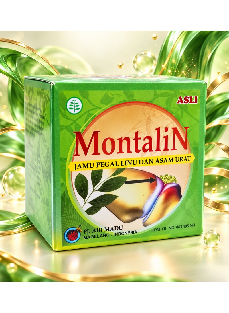 MontaliN منتج العناية الصحية بالأعشاب | صيغة جامو التقليدية | تحضير الأعشاب الإندونيسية | عبوة صندوقية - Image 1