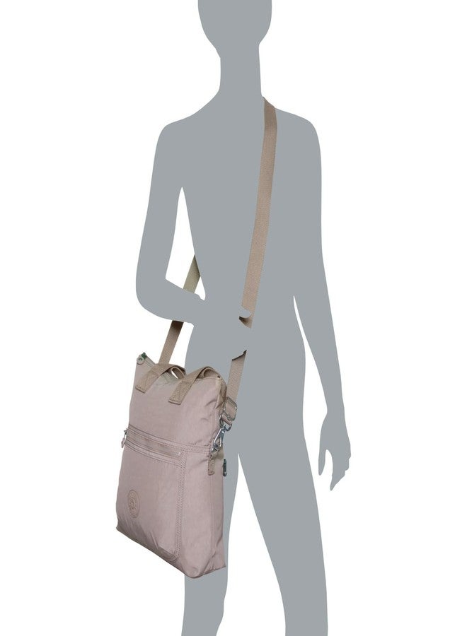 KIPLING KIPLING حقيبة كروسبودي نسائية من كيبلينج، طراز إليفا، لون ذهبي بني، مقاس 12.25 بوصة طول × 13 بوصة ارتفاع × 4.75 بوصة عمق (مقاس أمريكي) - Image 5
