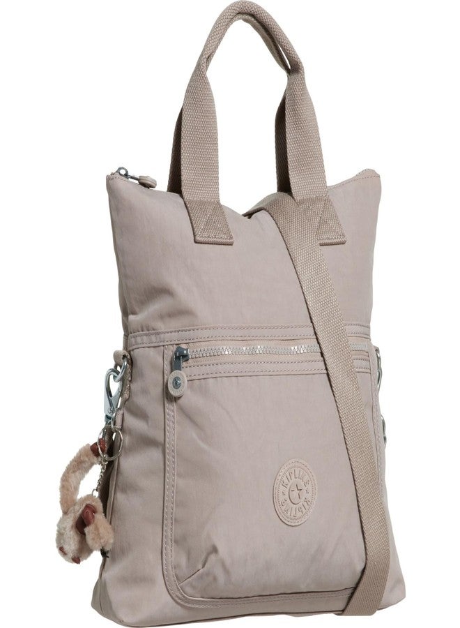 KIPLING KIPLING حقيبة كروسبودي نسائية من كيبلينج، طراز إليفا، لون ذهبي بني، مقاس 12.25 بوصة طول × 13 بوصة ارتفاع × 4.75 بوصة عمق (مقاس أمريكي) - Image 2