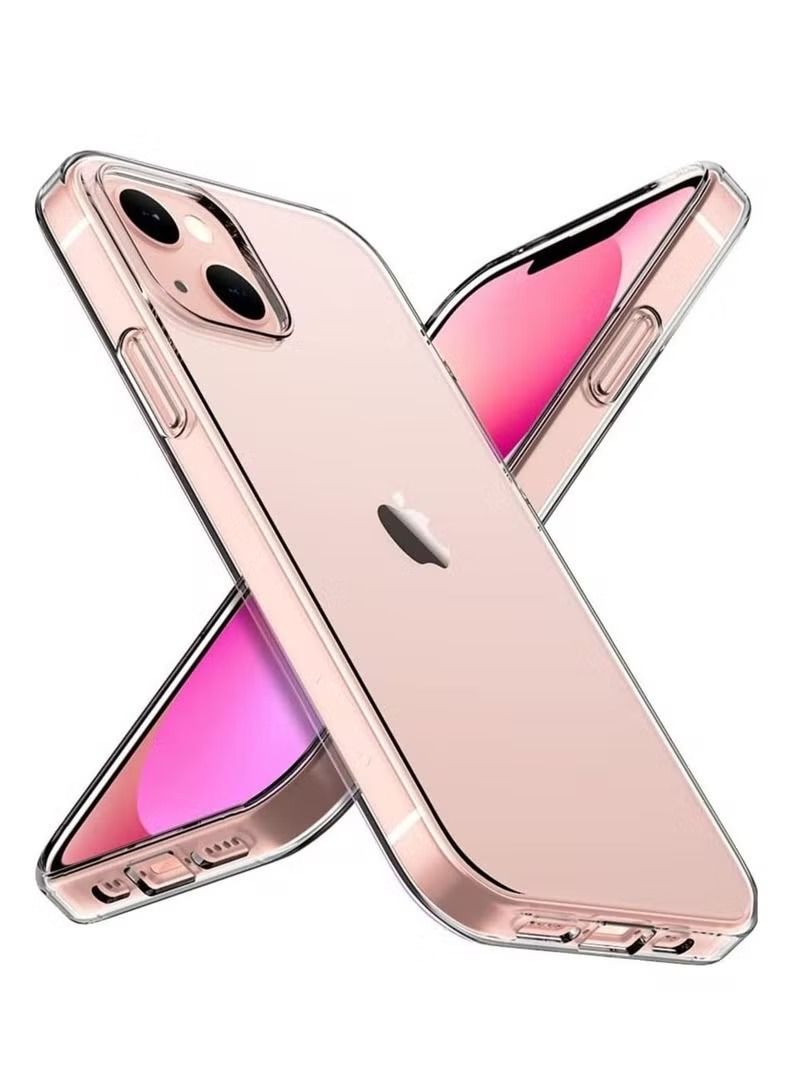 IAF iPhone 14 Protective Case Clear TPU Soft Scratch-Resistant Anti-Drop Slim Thin Crystal Case Cover Compatible with iPhone 14 6.1Inch - Image 1