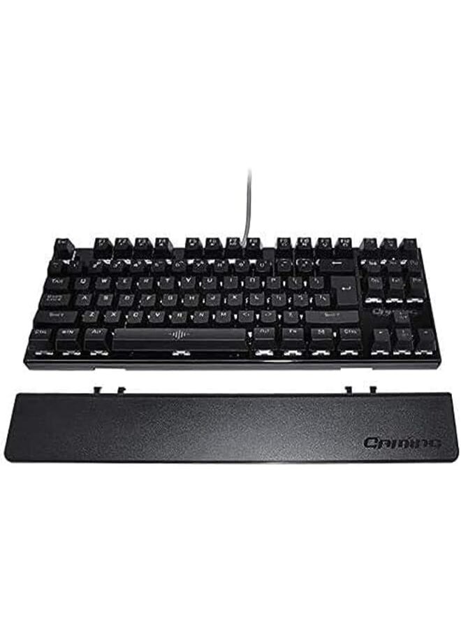 SMILEE - K28 Backlit Gaming Mechanical Keyboard Colorful Led Usb Wired Game Keyboard Black K 28 - Image 1