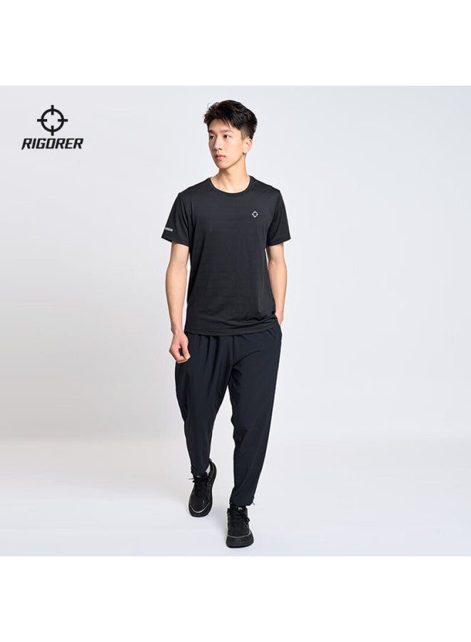 RIGORER  Men's Quick Dry Short Sleeve T-shirt For Running And Fitness Training Outdoor Sports Top - Image 3