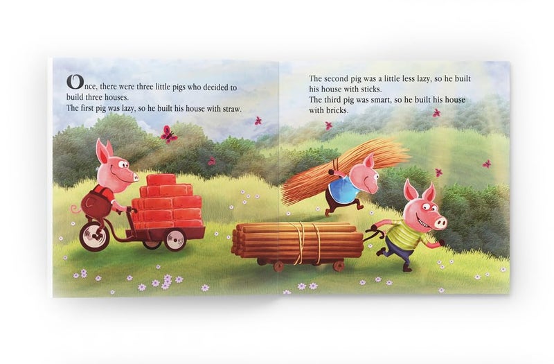 My First 5 Minutes Fairy Tales Three little pigs : Traditional Fairy Tales For Children (Abridged and Retold) - Image 5