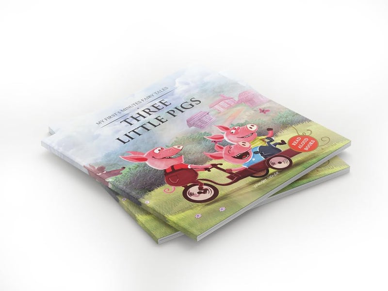 My First 5 Minutes Fairy Tales Three little pigs : Traditional Fairy Tales For Children (Abridged and Retold) - Image 3