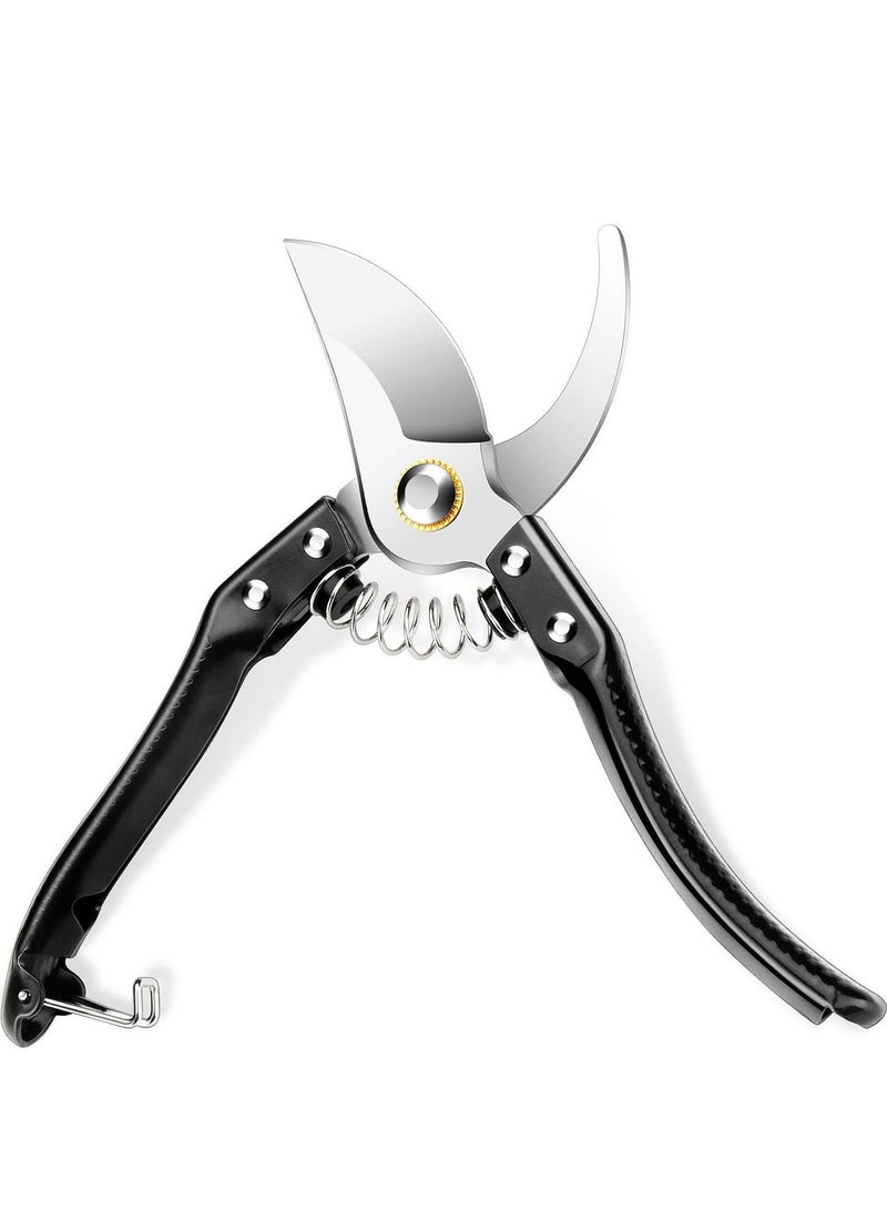 نيبمينينت Pruning Shears, Gardening Scissor, Sharp Bypass Garden Premium Scissors, Stainless Steel Tree Trimmers Secateurs for Gardening, Arboriculture & Plant Nurseries  - Image 1