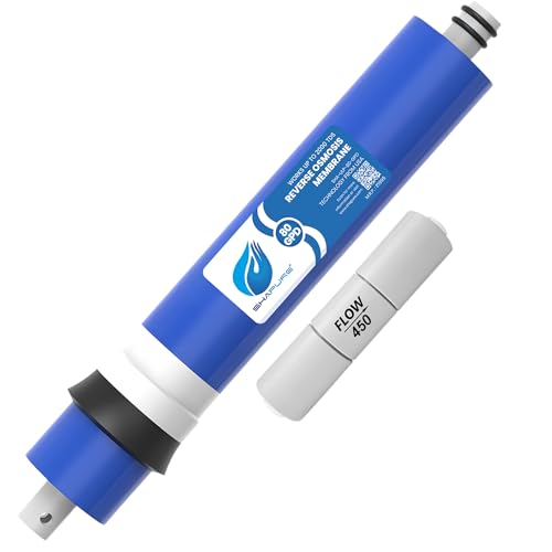 SHAPURE 80 GPD Membrane for RO Water Purifiers | Works Up to 1500 TDS, Compatible with Most RO Systems, RO Service Kit | Membrane Filter for Water Purification Accessories - Image 1