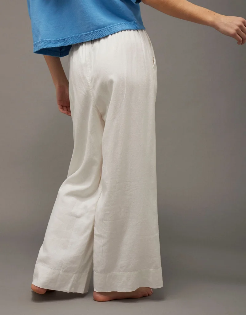 AE High-Waisted Linen Easy Pant