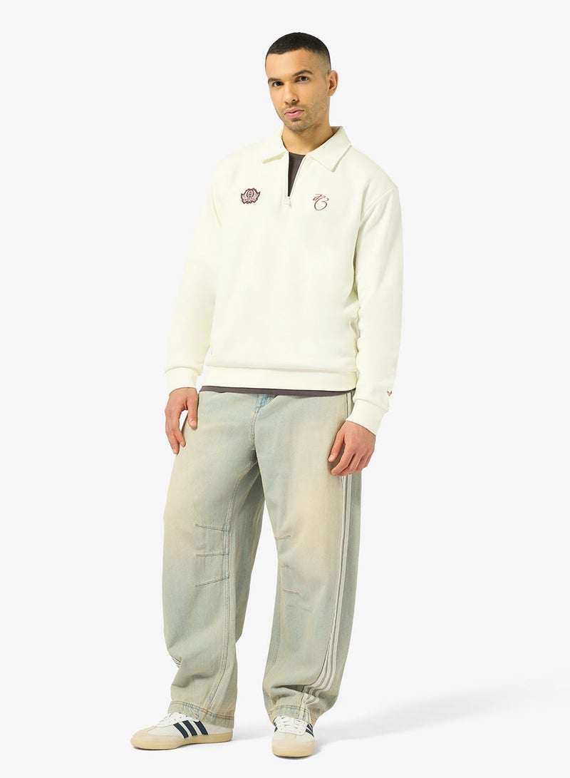 Adidas Jude Bellingham Loose Half Zip Sweatshirt - Image 4