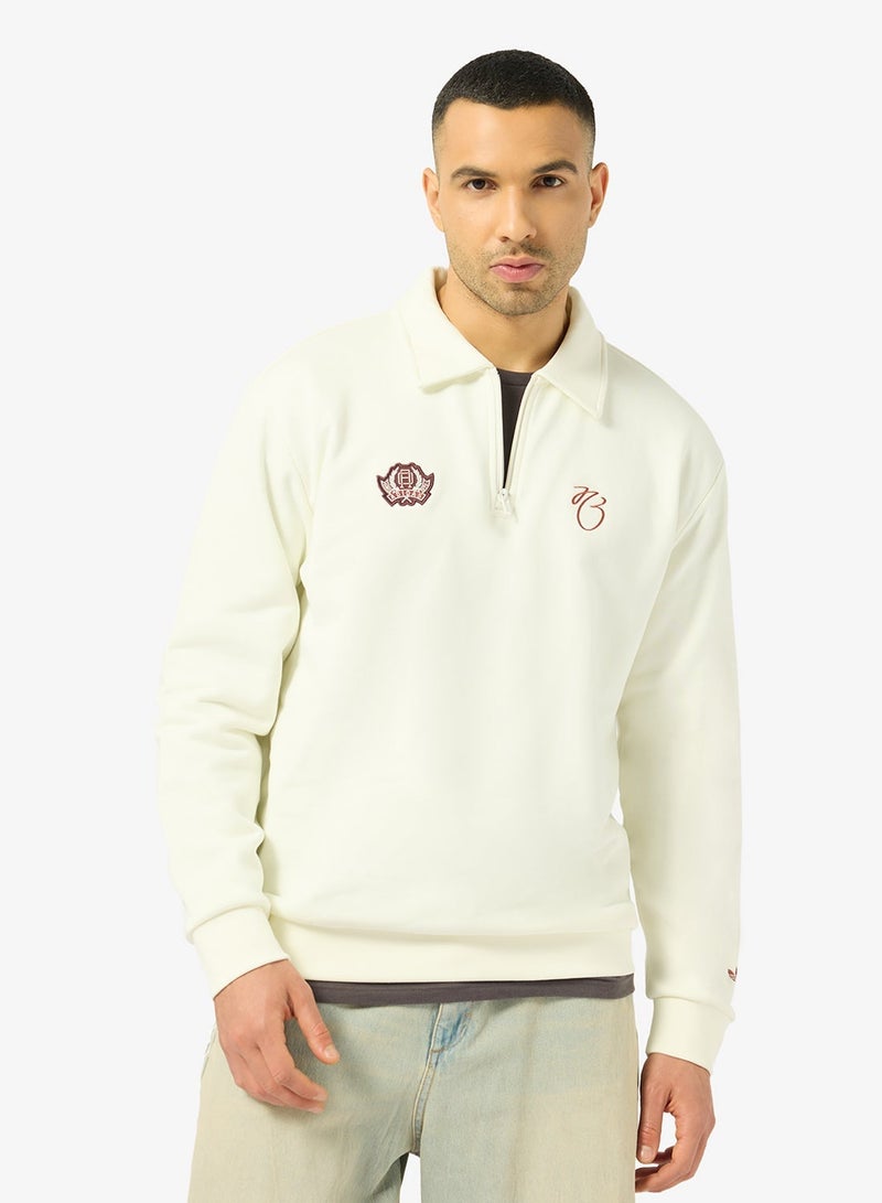 Adidas Jude Bellingham Loose Half Zip Sweatshirt - Image 1