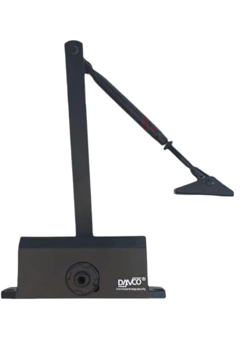 غالق باب أوتوماتيكي غالق ذاتي للباب الخشب و الامنيوم اسود 60 كيلو - Image 2