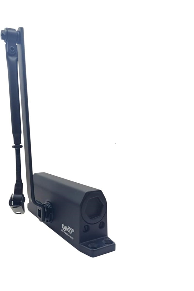 غالق باب أوتوماتيكي غالق ذاتي للباب الخشب و الامنيوم اسود 60 كيلو - Image 3