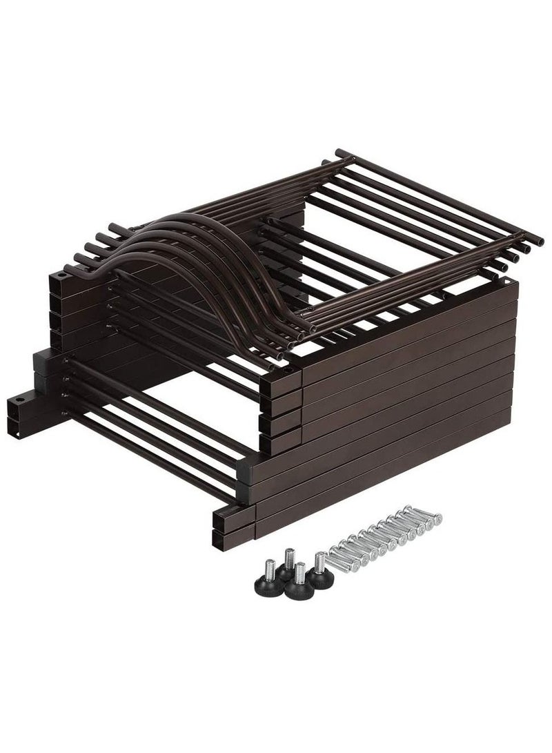 DubaiGallery Water Cooler Jug Rack 5-Tier Water Storage Rack for 5Bottles, Detachable Heavy Duty Water Bottle Rack - Image 3