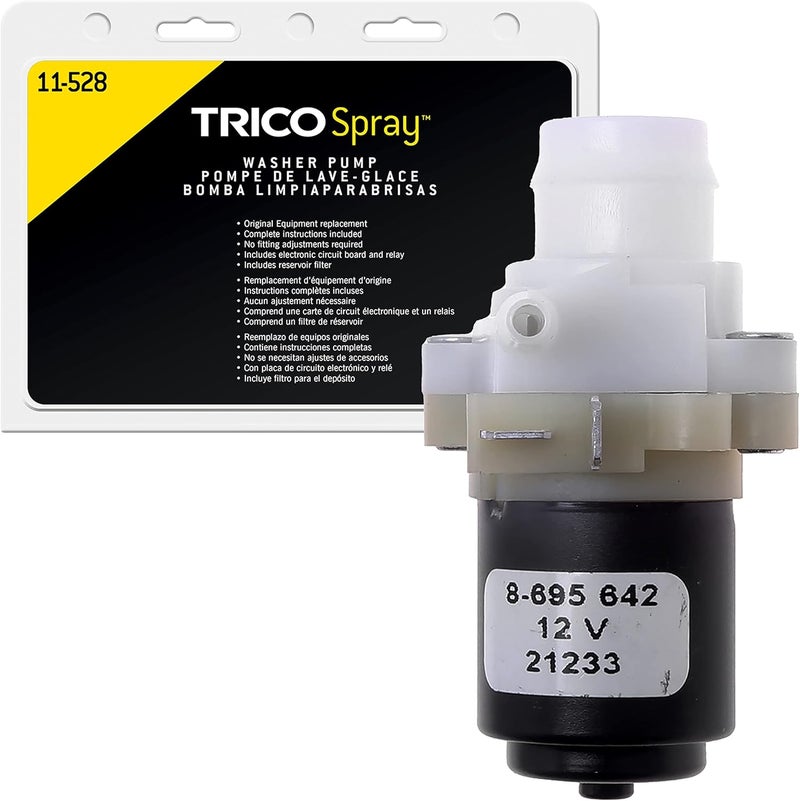 TRICO Spray Windshield Washer Pump (11-528) for Chrysler, Dodge, Jeep, and Plymouth - Image 1