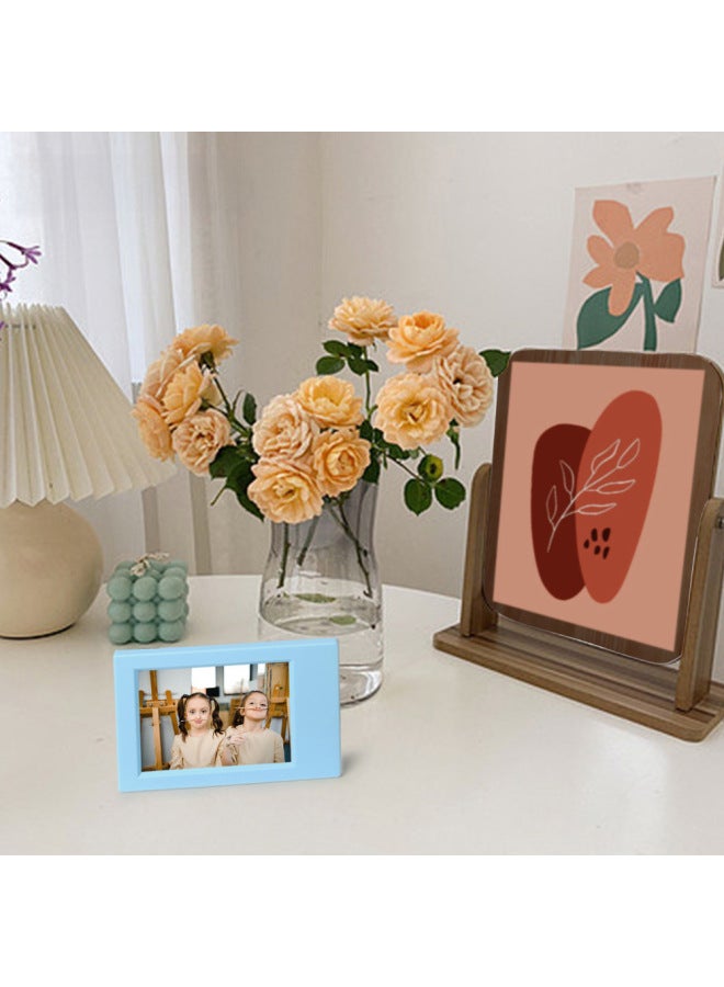 Suitable For Mini3 Inch Classic Vertical Photo Frame Creative Seven Color Set Color Photo Rack Photo Frame Table - Image 4