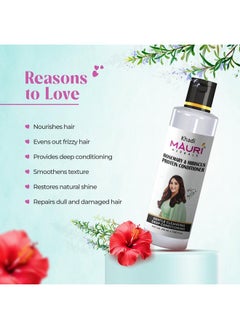 Khadi Mauri Herbal Rosemary & Hibiscus Hair Conditioner | Repairs Damage &Restores Silkiness, Anti Hairfall | Sles & Paraben Free | Suitable For All Hair Types, For Men & Women | 210 Ml  - Image 2